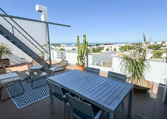 Atico De Lujo - Piscina Privada * Conil De La Frontera