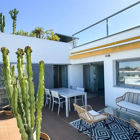 Atico De Lujo - Piscina Privada Lägenhet Conil De La Frontera